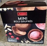 Mängden socker i Mini bols gaufrés