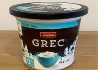 Mängden socker i Yaourt Grec - Nature 0% M.G.