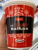 Mängden socker i Le style balkan