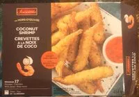 Mängden socker i Crevette a la noix de coco