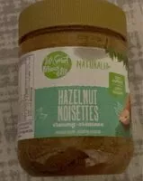 Mängden socker i hazelnut spread