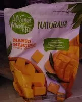 Mängden socker i Mango naturalia