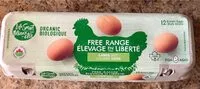 Mängden socker i Organic Large Size Free Range Brown Eggs