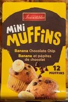 Mängden socker i Mini Muffins Banane et pépites de chocolat