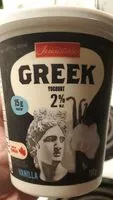 Mängden socker i Greek yogurt vanille