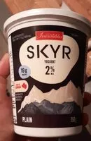 Mängden socker i Skyr