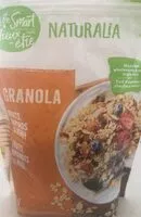 Mängden socker i Granola fruits et amandes