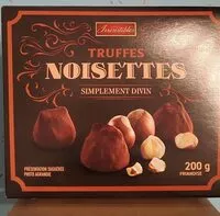 Mängden socker i Truffes noisettes
