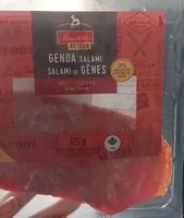 Mängden socker i Salami de gênes