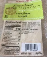 Mängden socker i Otalian loaf