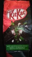 Mängden socker i Kit Kat Mint Créme & Cookie Smash