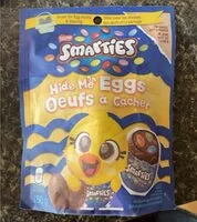 Mängden socker i Oeufs a cacher smarties