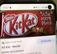 Mängden socker i Kitkat