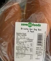 Mängden socker i Brioche Hot Dog Buns