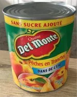 Mängden socker i Sliced peaches (in water)