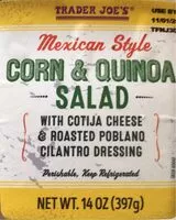 Mängden socker i Mexican Style Corn & Quinoa Salad