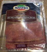 Mängden socker i salami hongrois