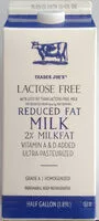 Mängden socker i Lactose Free Reduced Fat Milk