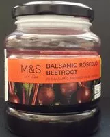 Mängden socker i Betterave au vinaigre balsamique