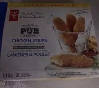 Mängden socker i Chicken stripa