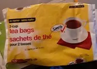 Mängden socker i Thé noir