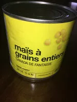 Mängden socker i Mais en grain entiets