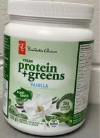Mängden socker i Vegan protein + greens