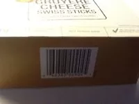 Mängden socker i Gruyère cheese swiss sticks