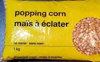 Mängden socker i Mais à éclater