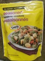 Mängden socker i croûtons assaisonnés