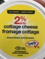 Mängden socker i Cottage cheese 2%