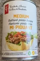 Mängden socker i Haricot pinto frits mi-piquant