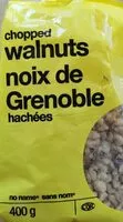 Mängden socker i Noix de Grenoble hachées