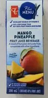 Mängden socker i Mango pineapple