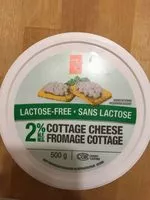 Mängden socker i Fromage cottage sans lactose 2%
