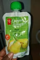 Mängden socker i Organics biologique poire