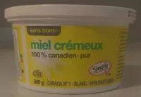 Mängden socker i 100% Canadian Pure Creamed Honey