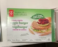 Mängden socker i Végéburger enrobé de quinoa