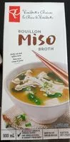 Mängden socker i Bouillon Miso