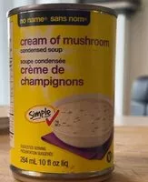 Mängden socker i Cream of Mushroom Soup