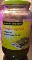 Mängden socker i Cornichon a l’aneth