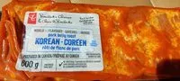 Mängden socker i Rôti de flanc de porc coréen