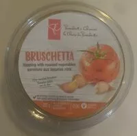 Mängden socker i Bruschetta Topping with Roasted Vegetables
