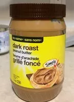 Mängden socker i no name® sans nome dark roast peanut butter