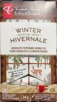 Mängden socker i Winter Edition Chocolatey Peppermint Herbal Tea