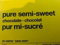 Mängden socker i Pure semi-sweet chocolate