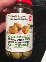 Mängden socker i Colossal stuffed queen olives