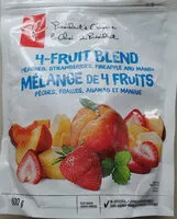 Mängden socker i 4 Fruit Blend - Frozen - Peaches, Strawberries, Pineapple, and Mango