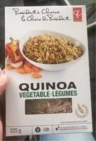 Mängden socker i Quinoa - Vegetables. Legumes