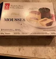 Mängden socker i Mini mousse